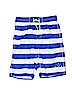 Gap Kids 100% Polyester Stripes Blue Board Shorts Size 14 - photo 1