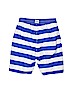 Gap Kids 100% Polyester Stripes Blue Board Shorts Size 14 - photo 2