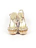 Jessica Simpson Gold Wedges Size 8 - photo 2