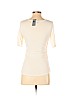Ann Taylor Ivory Short Sleeve Top Size S (petite) - photo 2
