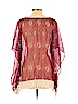 Hollister 100% Polyester Red Poncho Size L - photo 2