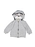 Assorted Brands 100% Cotton Gray Zip Up Hoodie 9-12 MO / 12 MO - photo 1