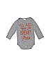 Urban Smalls Gray Long Sleeve Onesie 3-6 MO / 6 MO - photo 1