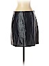Theory 100% Leather Blue Leather Skirt Size 4 - photo 1