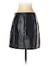 Theory 100% Leather Blue Leather Skirt Size 4 - photo 2