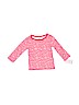 Just One You 100% Cotton Pink Long Sleeve Top 3-6 MO / 6 MO - photo 1
