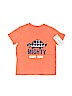 Carter's 100% Cotton Graphic Orange Short Sleeve T-Shirt 9-12 MO / 12 MO - photo 1