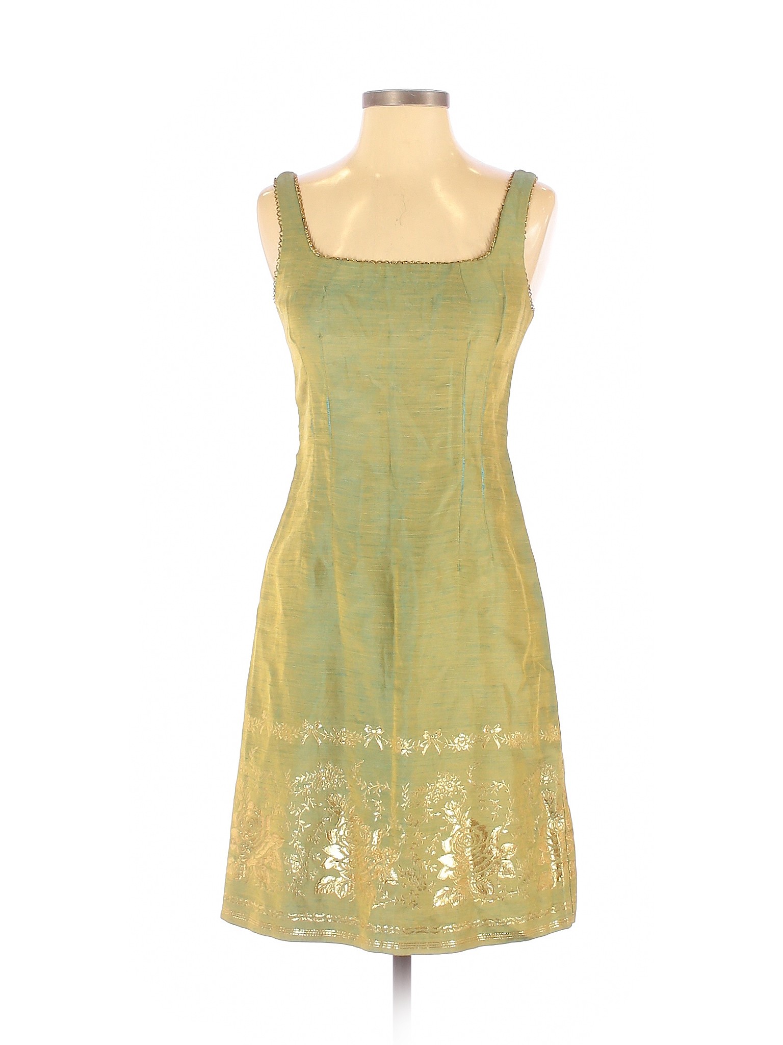 Nanette Lepore Women Green Casual Dress 2 | eBay