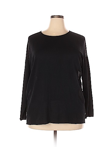 Lafayette 148 New York Long Sleeve Top (view 1)