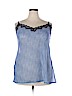 Assorted Brands 100% Polyester Blue Sleeveless Top Size 2X - photo 1