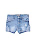 Justice Blue Denim Shorts Size 7 - photo 1