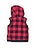 Just One You 100% Polyester Checkered-gingham Red Zip Up Hoodie 12-18 MO / 18 MO - photo 2