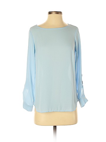 Ann Taylor Factory Long Sleeve Blouse (view 1)
