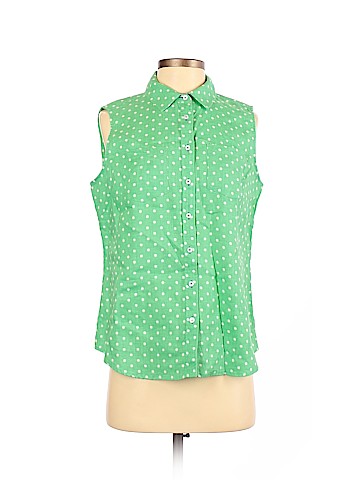 Talbots Sleeveless Button-Down Shirt (view 1)