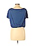 Madewell Blue Short Sleeve Blouse Size L - photo 2