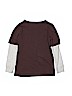 Carter's 100% Cotton Color Block Brown Long Sleeve T-Shirt Size 6 - photo 2