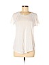 Rebecca Taylor 100% Linen White Short Sleeve Top Size M - photo 1