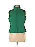 Coldwater Creek 100% Polyester Green Vest Size L (petite) - photo 1