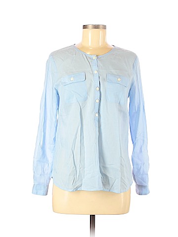 Ann Taylor LOFT Long Sleeve Henley (view 1)