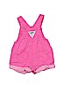 OshKosh B'gosh 100% Cotton Pink Overall Shorts Size 12 - photo 2