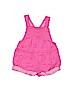OshKosh B'gosh 100% Cotton Pink Overall Shorts Size 12 - photo 1