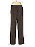 Linda Allard Ellen Tracy Brown Wool Pants Size 8 - photo 1