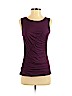 Josie Natori Purple Sleeveless Top Size S - photo 1