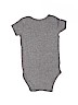 Carter's 100% Cotton Gray Short Sleeve Onesie 9-12 MO / 12 MO - photo 2