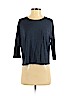 Vince. 100% Viscose Blue 3/4 Sleeve Top Size S - photo 1