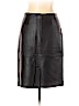 Mossimo 100% Leather Black Leather Skirt Size 10 - photo 2