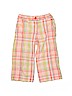 Janie and Jack 100% Cotton Plaid Pink Khakis Size 4T - photo 1