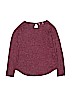 Unbranded Burgundy Long Sleeve Top Size 10-12 - photo 1
