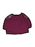 Old Navy Burgundy Short Sleeve Top Size 10-12 - photo 2