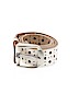 Assorted Brands Solid White Belt Size M - photo 1