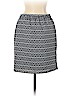 Ann Taylor LOFT 100% Polyester Black Casual Skirt Size M (petite) - photo 2