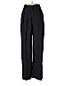 Burberry 100% Wool Black Wool Pants Size 6 - photo 1