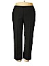Haband! 100% Polyester Black Casual Pants Size 18 (petite) - photo 1