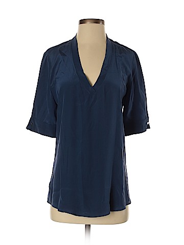 Aaron Ashe 3/4 Sleeve Silk Top (view 1)