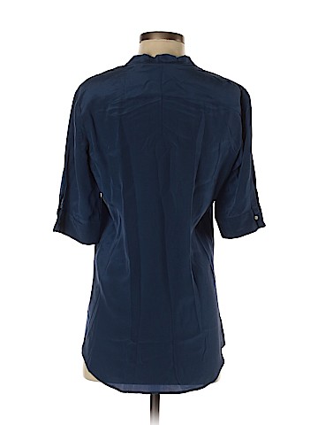 Aaron Ashe 3/4 Sleeve Silk Top (view 2)