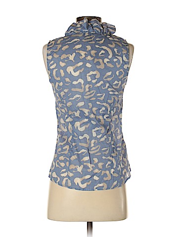 Ann Taylor Sleeveless Button-Down Shirt (view 2)