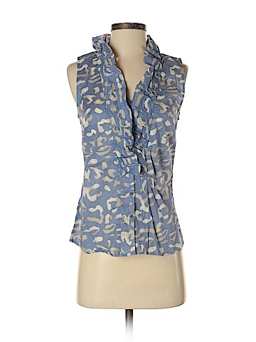 Ann Taylor Sleeveless Button-Down Shirt (view 1)