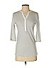 Victoria's Secret White 3/4 Sleeve Henley Size S - photo 1