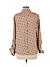 The Limited 100% Polyester Tan Long Sleeve Blouse Size M - photo 2