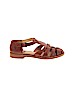 FRYE 100% Leather Brown Sandals Size 6 1/2 - photo 1