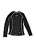 Assorted Brands Solid Black Rash Guard Size 14 - 16 - photo 1