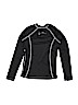 Assorted Brands Solid Black Rash Guard Size 14 - 16 - photo 2