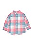Crewcuts 100% Cotton Plaid Orange Long Sleeve Button-Down Shirt Size 2 - photo 1