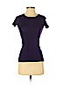 Theory 100% Cotton Purple Short Sleeve T-Shirt Size S - photo 1