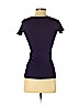 Theory 100% Cotton Purple Short Sleeve T-Shirt Size S - photo 2
