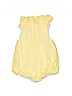 First Impressions Yellow Short Sleeve Onesie Size 3-6 mo - photo 2